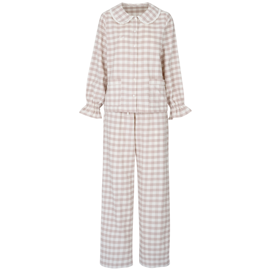Lily and Bean  Sleep Tight Brushed Cotton Gingham Pyjama