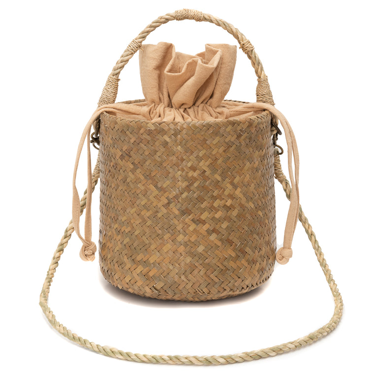 Bucket Straw Bag Design Your Own