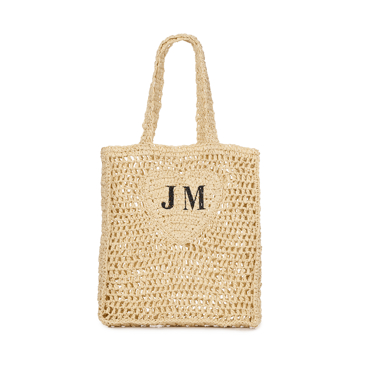 The Lily Lattice Heart Shopper - Fawn_bags