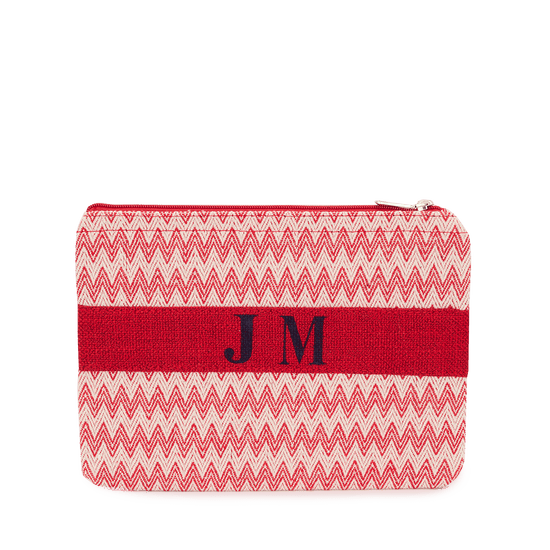 Ziggy Makeup Bag with Band and Initials_bags